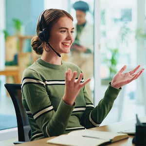 Call center employee