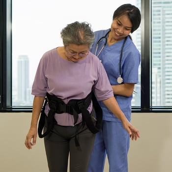 Patient with medical caregiver